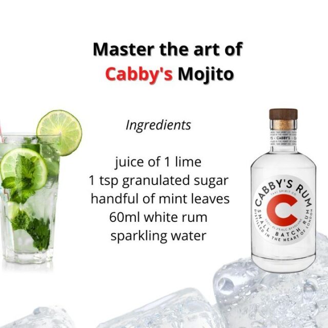 Starting the weekend sipping on a glass of...that's right...@cabbysrum mojito, a drink originally from Cuba that found its way in East London :)

#cabbystheword #whiterum #theiwsc #eastlondondistillery #firstwhiterumdistillery #blackexcellence #smallbusinessuk #rumlovers #cocktailoclock #cabbysbar #cabbyswhiterum #addtocart #cabbysfriends #onlineshopping #ecommerce