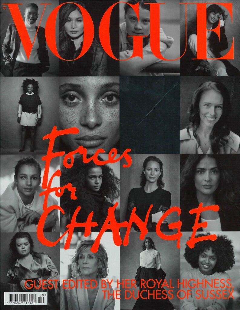 Vogue Magazine cover